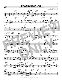 Confirmation von Charlie Parker (Download) 