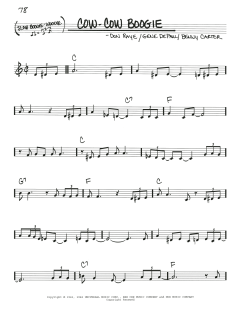 Cow-Cow Boogie von Freddie Slack & His Orchestra (Download) 