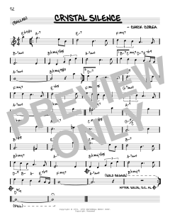 Crystal Silence [Reharmonized version] von Chick Corea (Download) 