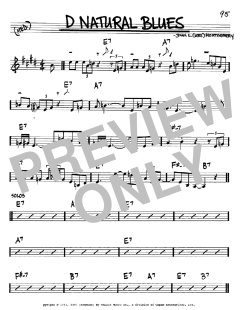 D Natural Blues von Wes Montgomery (Download) 