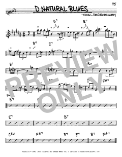 D Natural Blues von Wes Montgomery (Download) 