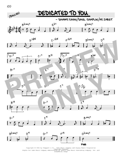 Dedicated To You [Reharmonized version] von Hy Zaret (Download) 