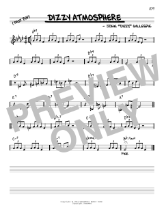 Dizzy Atmosphere [Reharmonized version] von Charlie Parker (Download) 