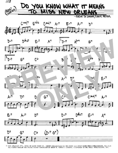 Do You Know What It Means To Miss New Orleans von Louis Armstrong (Download) 