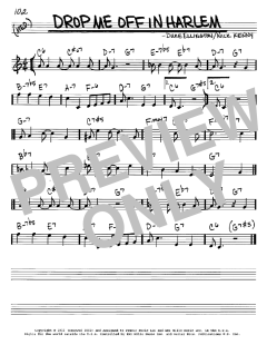 Drop Me Off In Harlem von Nick Kenny (Download) 