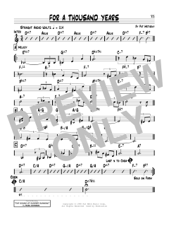 For A Thousand Years von Pat Metheny (Download) 