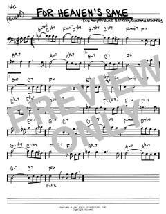 For Heaven's Sake von Bill Evans (Download) 