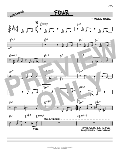 Four [Reharmonized version] von John Coltrane (Download) 