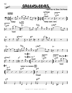Greensleeves von John Coltrane (Download) 