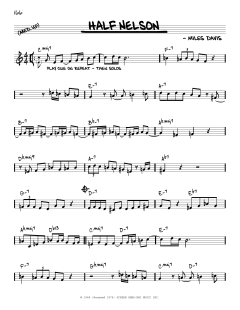 Half Nelson [Reharmonized version] von Miles Davis (Download) 