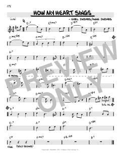 How My Heart Sings [Reharmonized version] von Bill Evans (Download) 