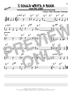 I Could Write A Book von Richard Rodgers (Download) 