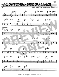 I Don't Stand A Ghost Of A Chance von Bing Crosby (Download) 