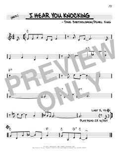 I Hear You Knocking von Fats Domino (Download) 