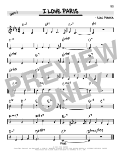 I Love Paris [Reharmonized version] von Cole Porter (Download) 