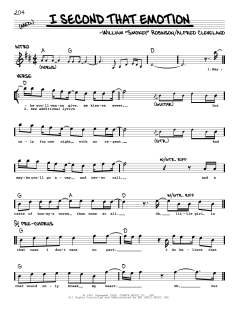 I Second That Emotion von Alfred Cleveland (Download) 