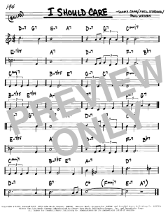 I Should Care von Sammy Cahn (Download) 