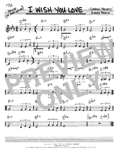I Wish You Love von Gloria Lynne (Download) 