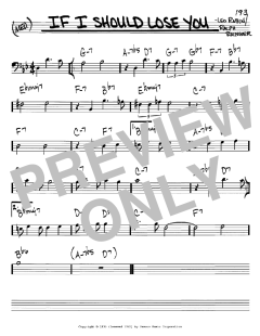 If I Should Lose You von Ralph Rainger (Download) 