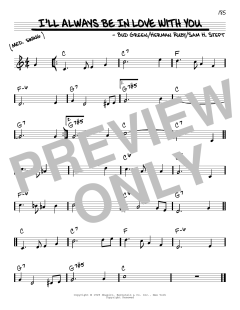 I'll Always Be In Love With You von Bud Green (Download) 