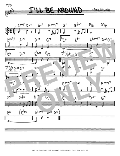 I'll Be Around von Alec Wilder (Download) 
