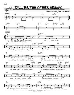 I'll Be The Other Woman von Homer Banks (Download) 