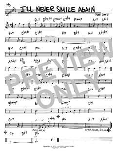 I'll Never Smile Again von Tommy Dorsey (Download) 
