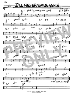 I'll Never Smile Again von Tommy Dorsey (Download) 