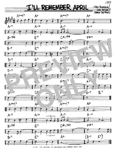 I'll Remember April von Woody Herman (Download) 