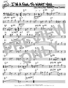 I'm A Fool To Want You von Frank Sinatra (Download) 