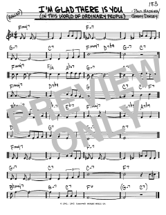 I'm Glad There Is You von Jimmy Dorsey (Download) 