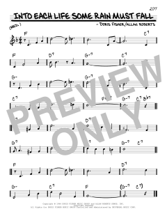 Into Each Life Some Rain Must Fall von Doris Fisher (Download) 
