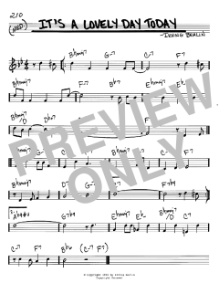 It's A Lovely Day Today von Irving Berlin (Download) 