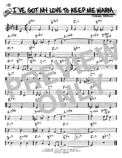 I've Got My Love To Keep Me Warm von Irving Berlin (Download) 