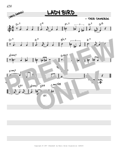 Lady Bird [Reharmonized version] von Miles Davis (Download) 