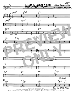 Masquerade von Paul Francis Webster (Download) 