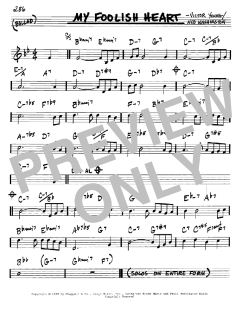 My Foolish Heart von Ned Washington (Download) 