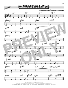 My Funny Valentine [Reharmonized version] von Richard Rodgers (Download) 