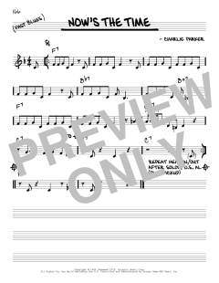 Now's The Time von Charlie Parker (Download) 