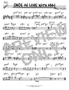 Once In Love With Amy von Frank Loesser (Download) 