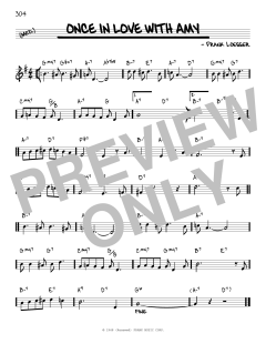 Once In Love With Amy [Reharmonized version] von Frank Loesser (Download) 