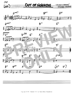 Out Of Nowhere von Edward Heyman (Download) 