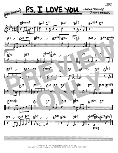 P.S. I Love You von Johnny Mercer (Download) 