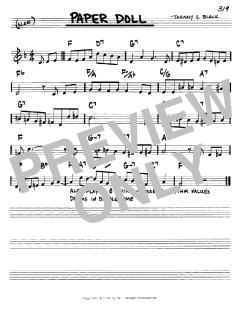 Paper Doll von Johnny S. Black (Download) 
