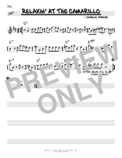 Relaxin' At The Camarillo von Charlie Parker (Download) 