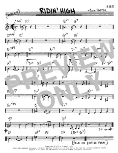 Ridin' High von Cole Porter (Download) 