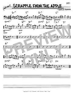 Scrapple From The Apple von Charlie Parker (Download) 
