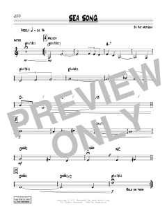 Sea Song von Pat Metheny (Download) 