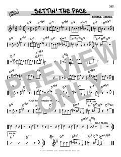 Settin' The Pace von Dexter Gordon (Download) 
