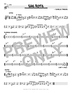 She Rote von Charlie Parker (Download) 